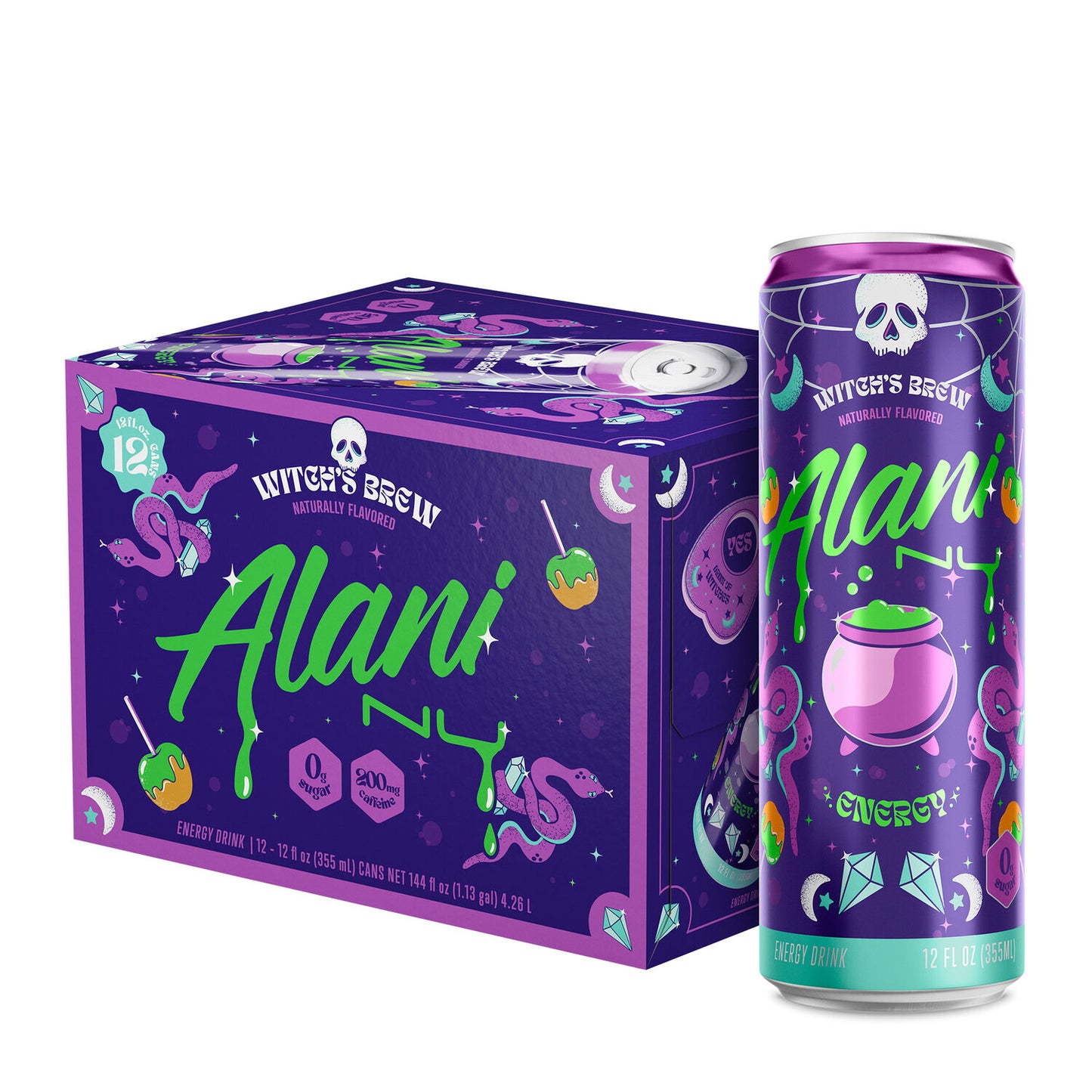 Alani Nu Energy Drink Case | Witch's Brew