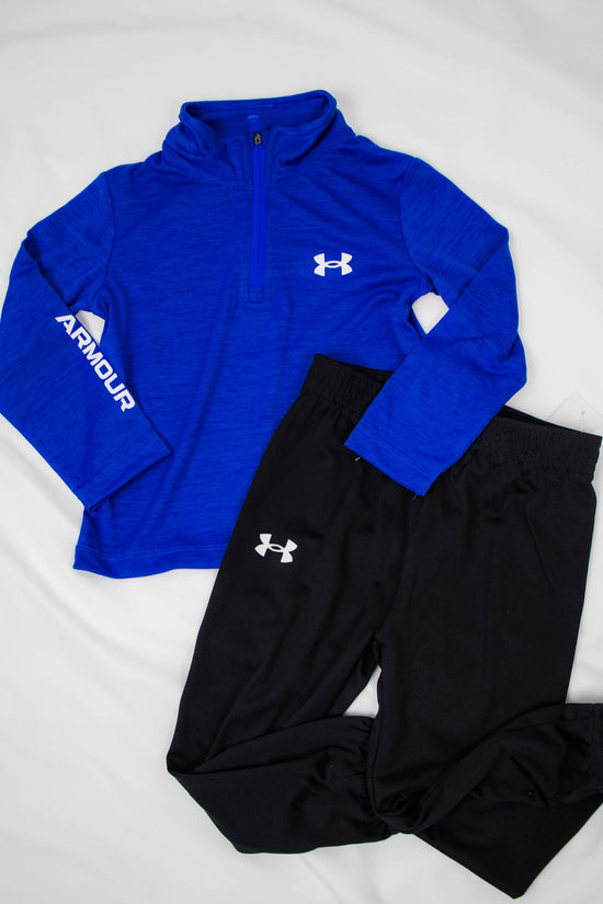 Under Armour 1/4 Zip Outfit | Royal