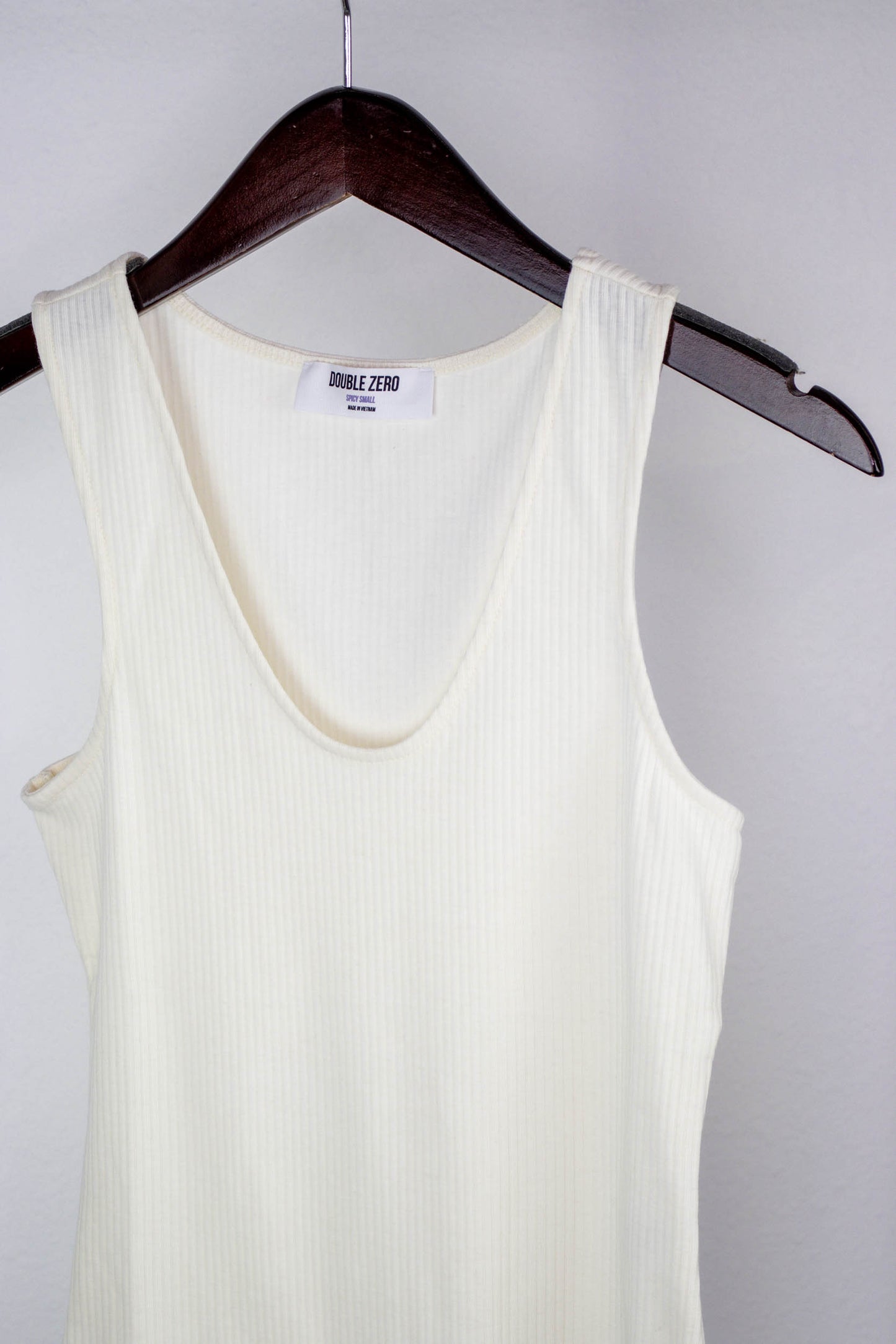 Load image into Gallery viewer, Rachelle Ribbed Tank Bodysuit | French Vanilla
