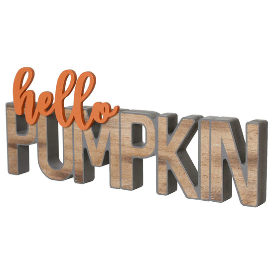 FR-9537 Pumpkin 3D Word Cutout