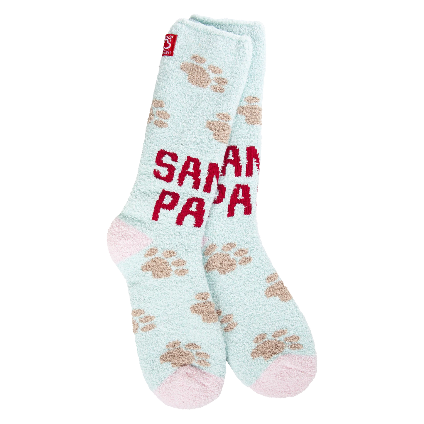 75057 Santa Paws Socks