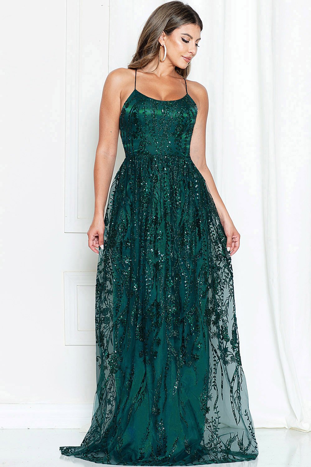 Prom Dress MF21919 | Emerald
