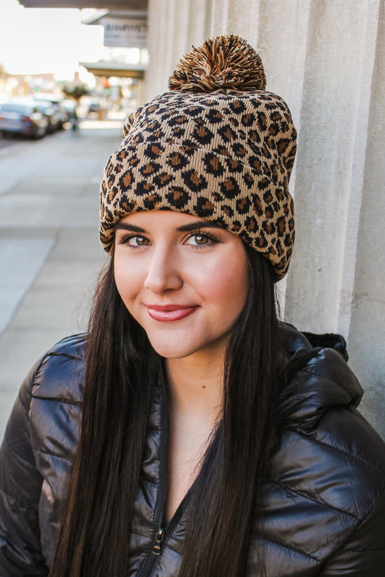 Load image into Gallery viewer, Leopard Beanie
