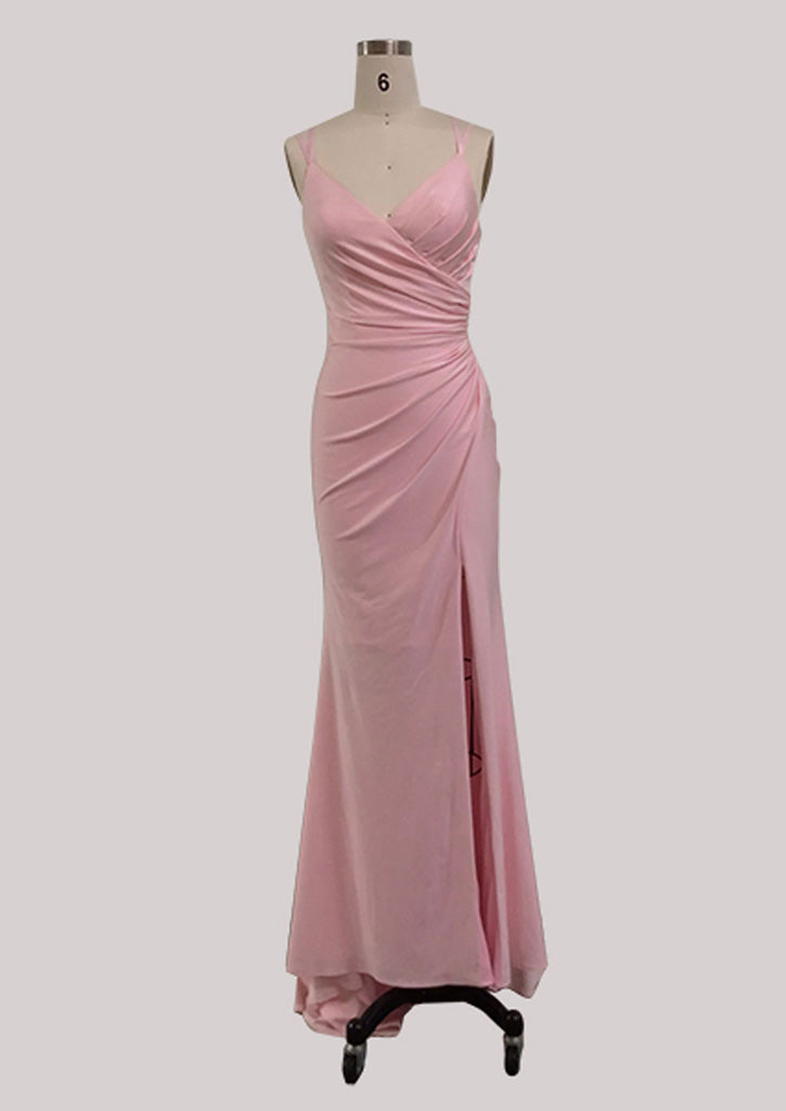 10369 Pink Prom Dress