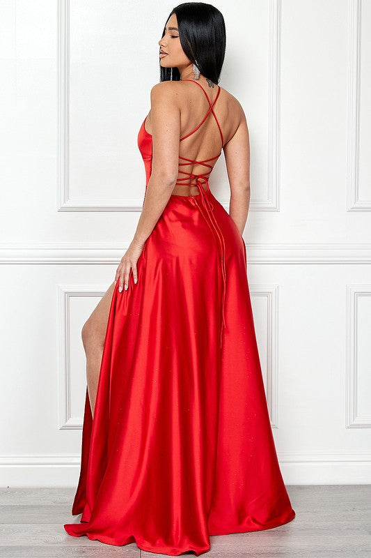 Load image into Gallery viewer, Prom Dress MF21160 | Red
