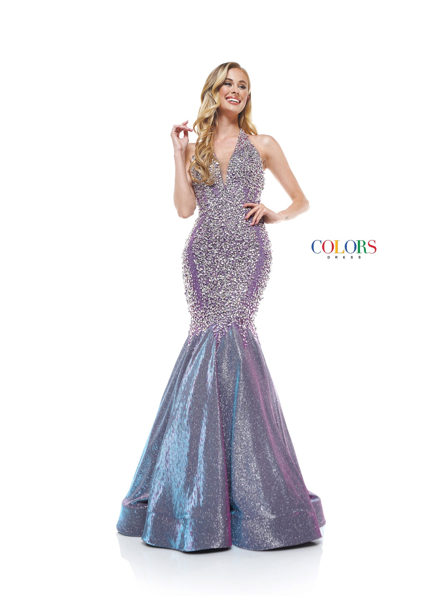 Load image into Gallery viewer, 2317 Prom Dress Lilac
