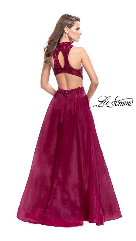 25664 Prom Dress Garnet