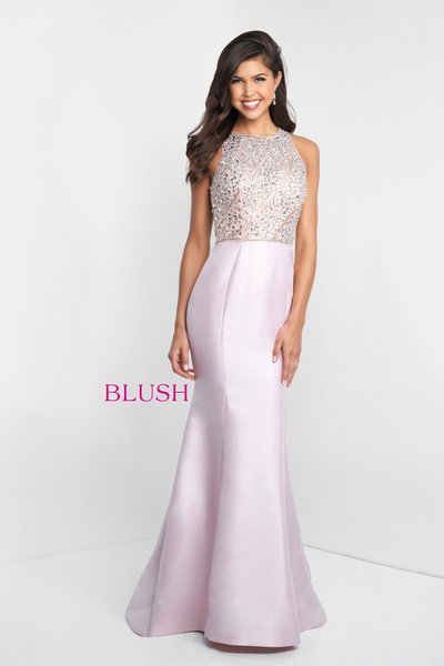 Load image into Gallery viewer, C1012 Prom Dress Blush
