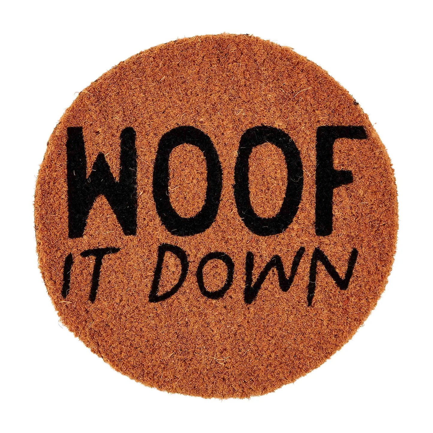 Woof Coir Pet Bowl Mat