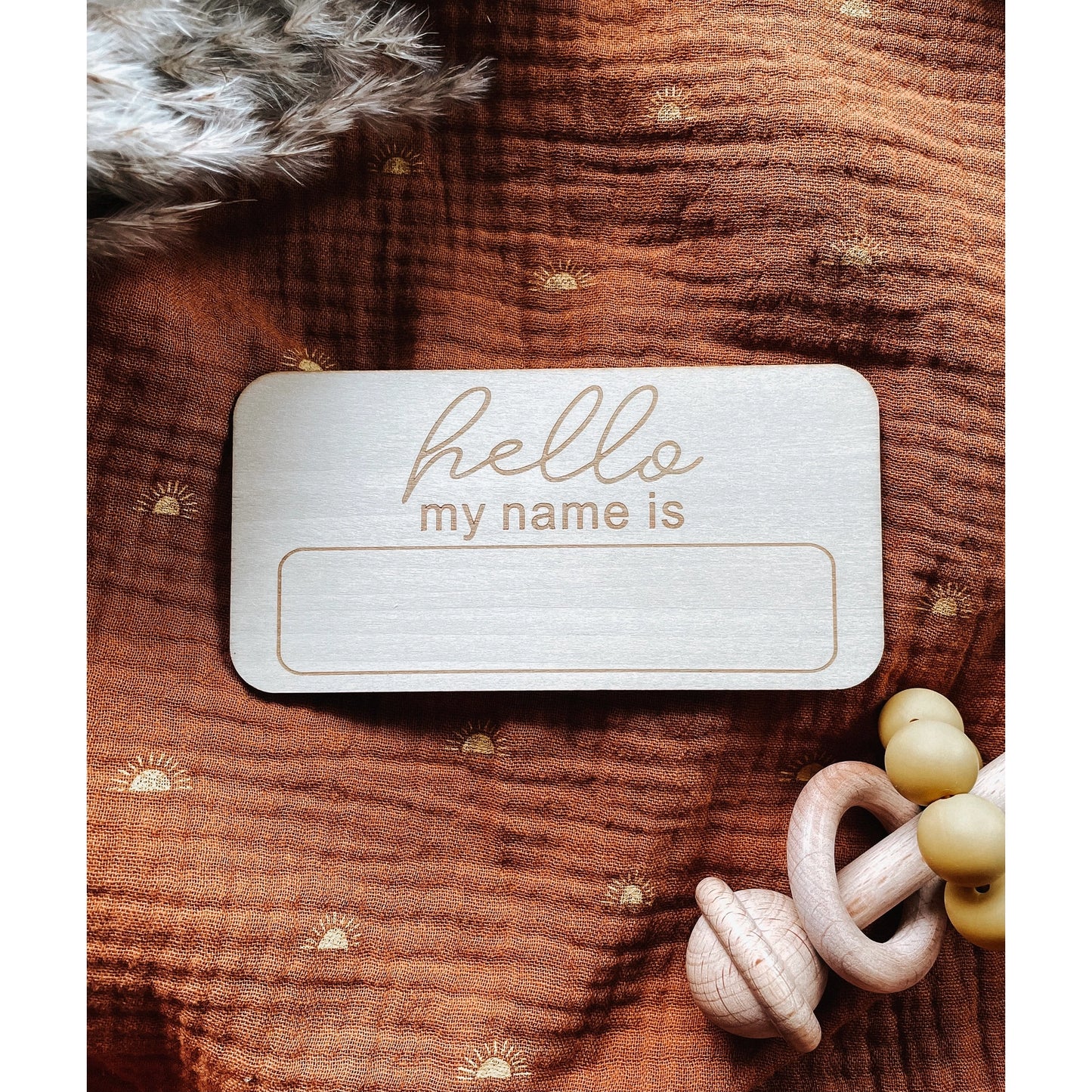 Hello My Name Is | Birth Announcement