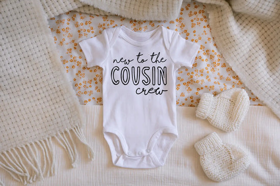 Load image into Gallery viewer, New To The Cousin Crew Onesie
