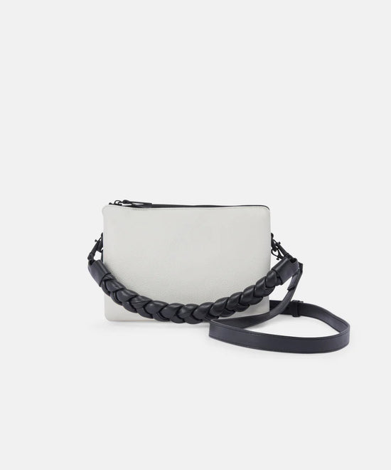Peyton Handbag | Black/Ivory