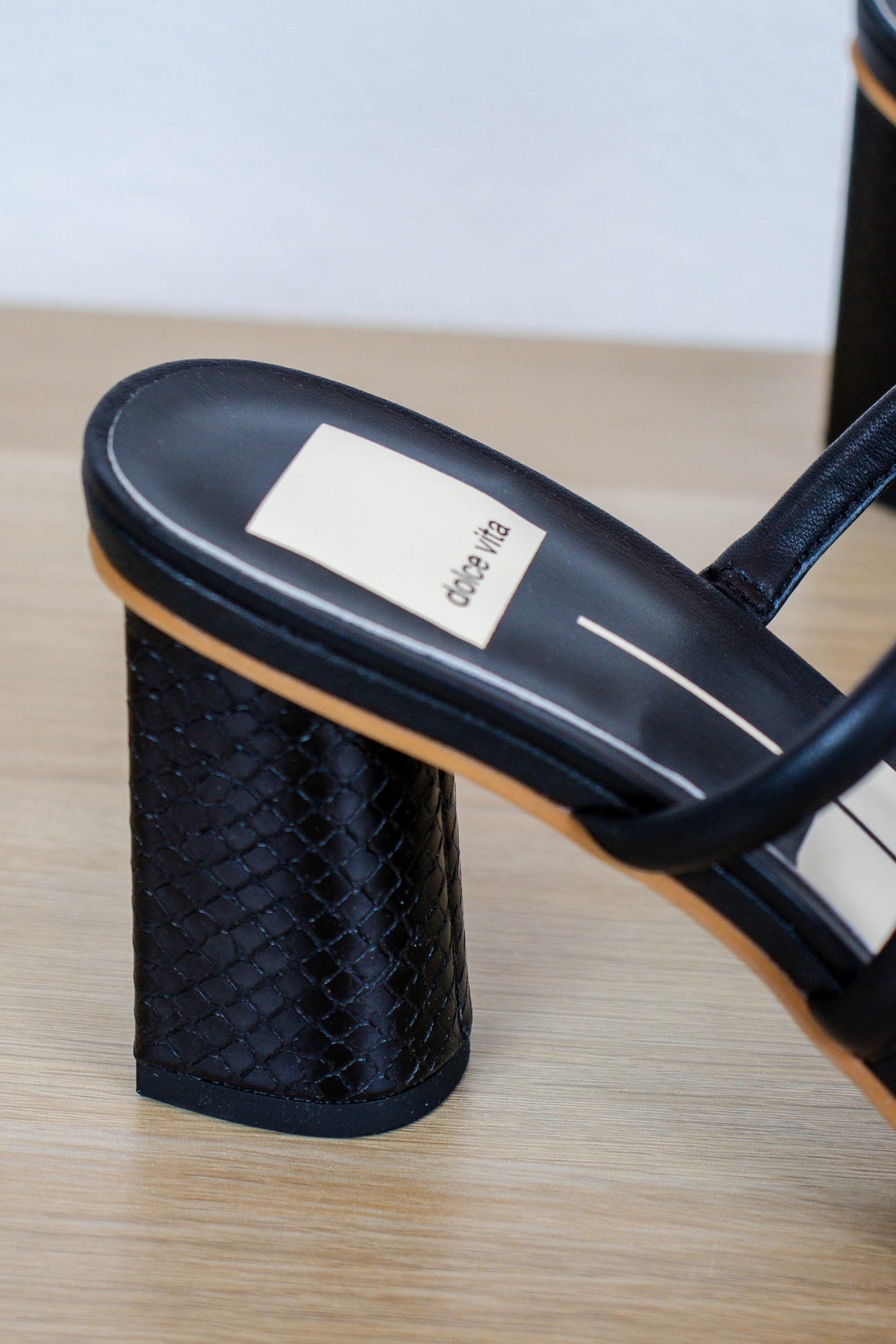 Patsi Heels | Black Leather