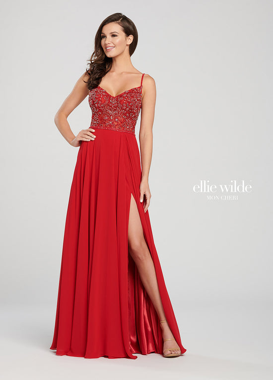 EW119132 Prom Dress Red