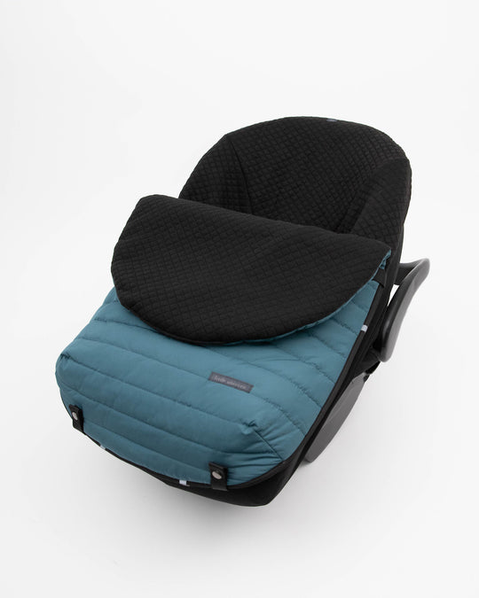 Load image into Gallery viewer, Infant Car Seat Footmuff | Blue Green
