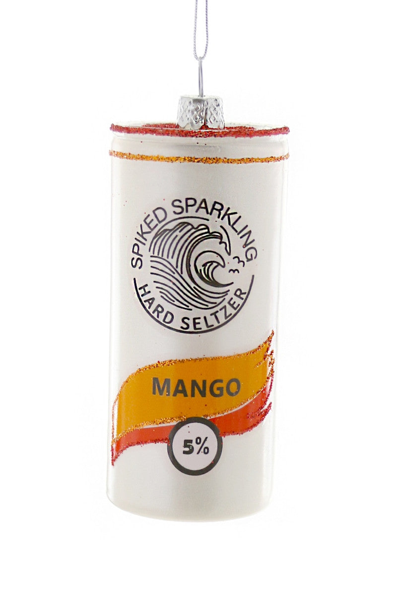 Spiked Seltzer Ornament | Mango