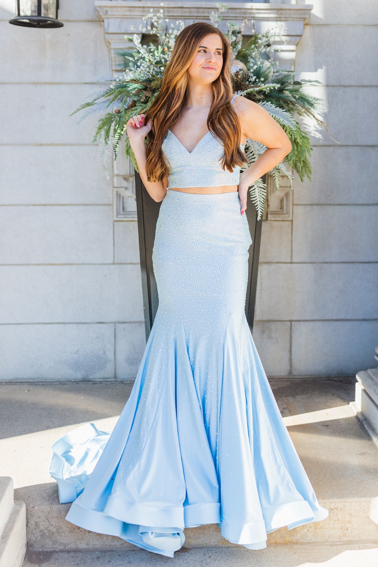 Prom Dress 61188 Glacier Blue