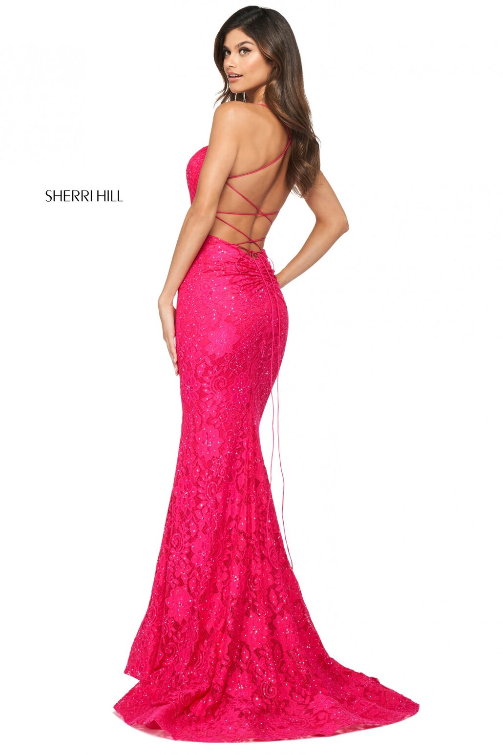53359 Prom Dress Bright Pink, Aqua, Yellow, Coral, Blush