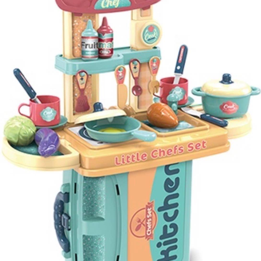 Load image into Gallery viewer, Chef Kitchen Playset In A Case
