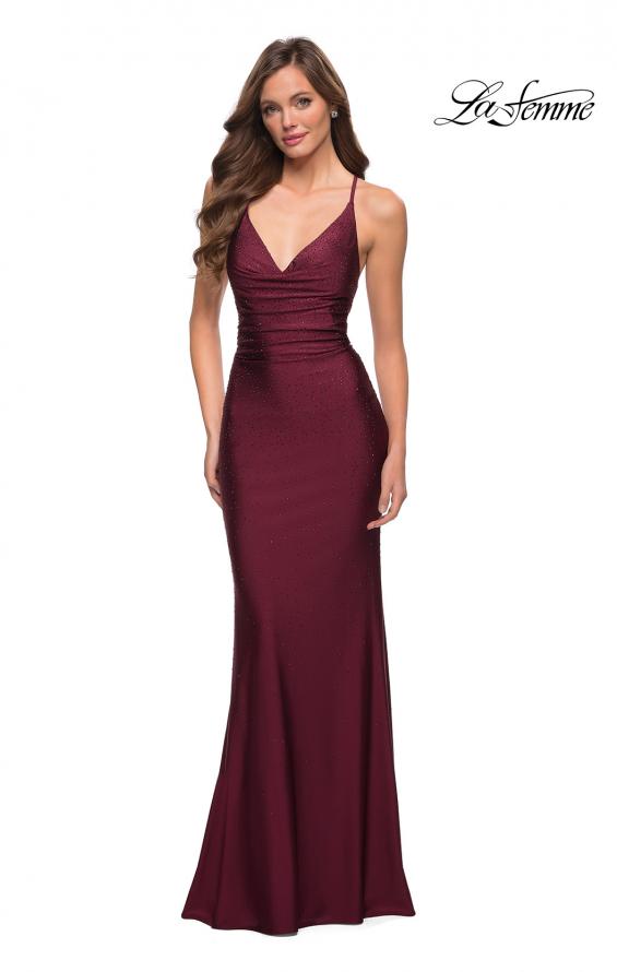 Load image into Gallery viewer, 29935 Prom Dress Dark Berry
