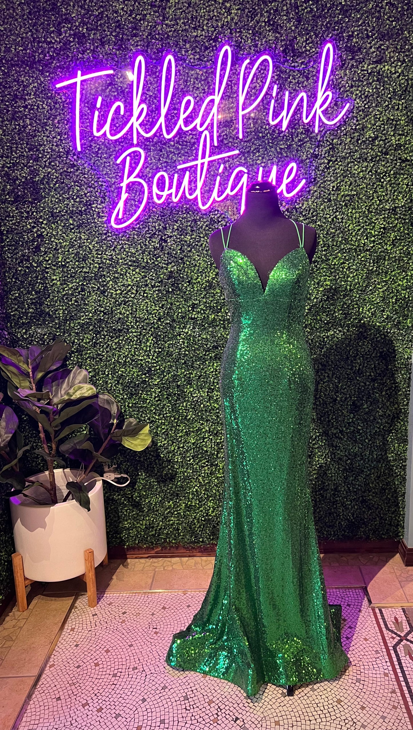 Prom Dress 55484 | Emerald