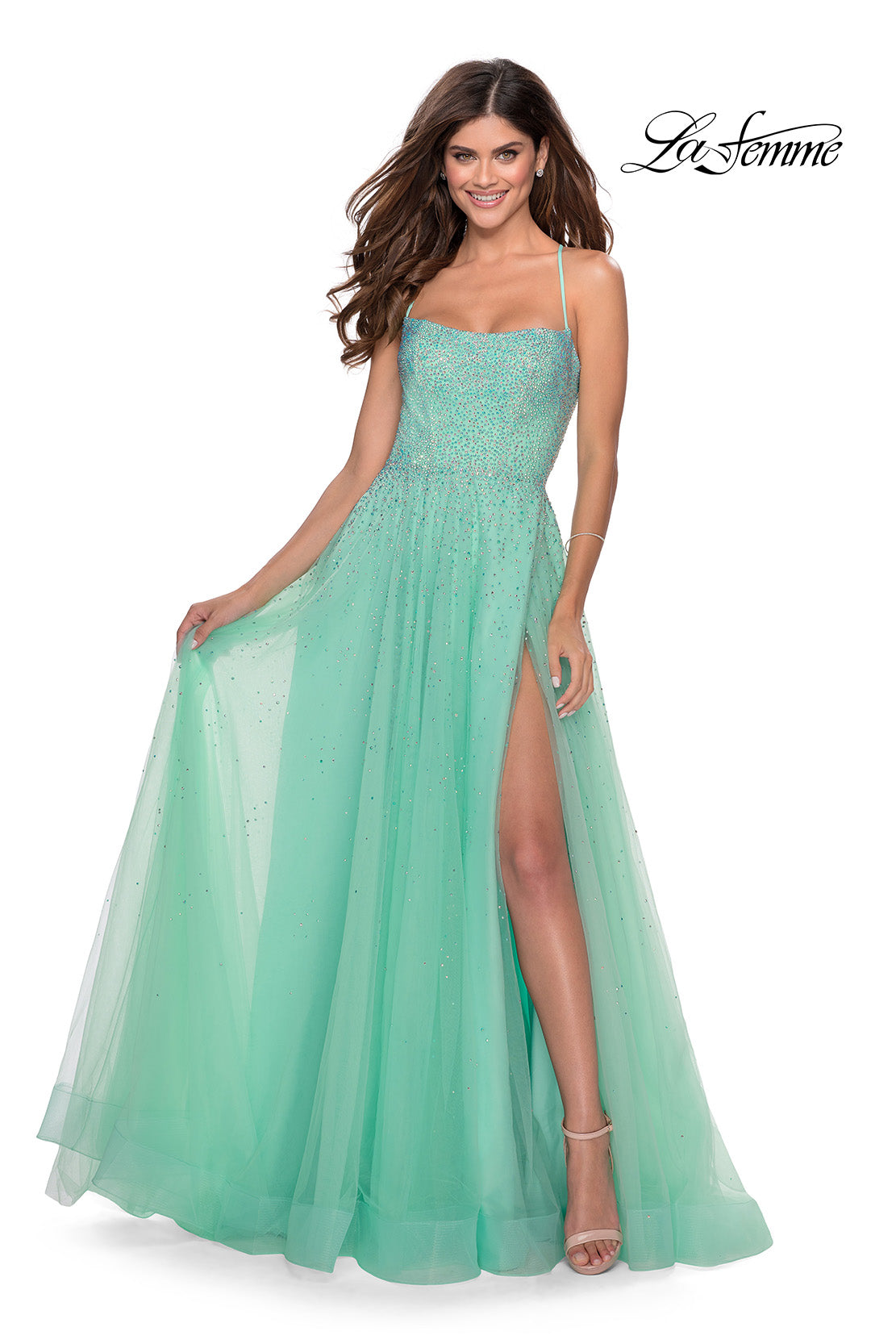 28583 Prom Dress Mint