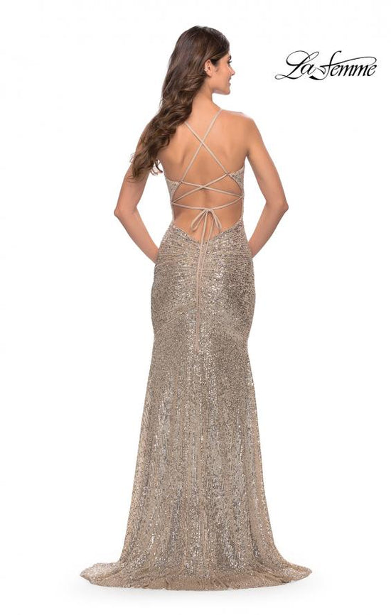 Load image into Gallery viewer, Prom Dress 31140 | Silver
